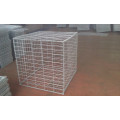 Boîte en gabion soudée carrée galvanisée en usine, grille de gabion soudée 50x50mm